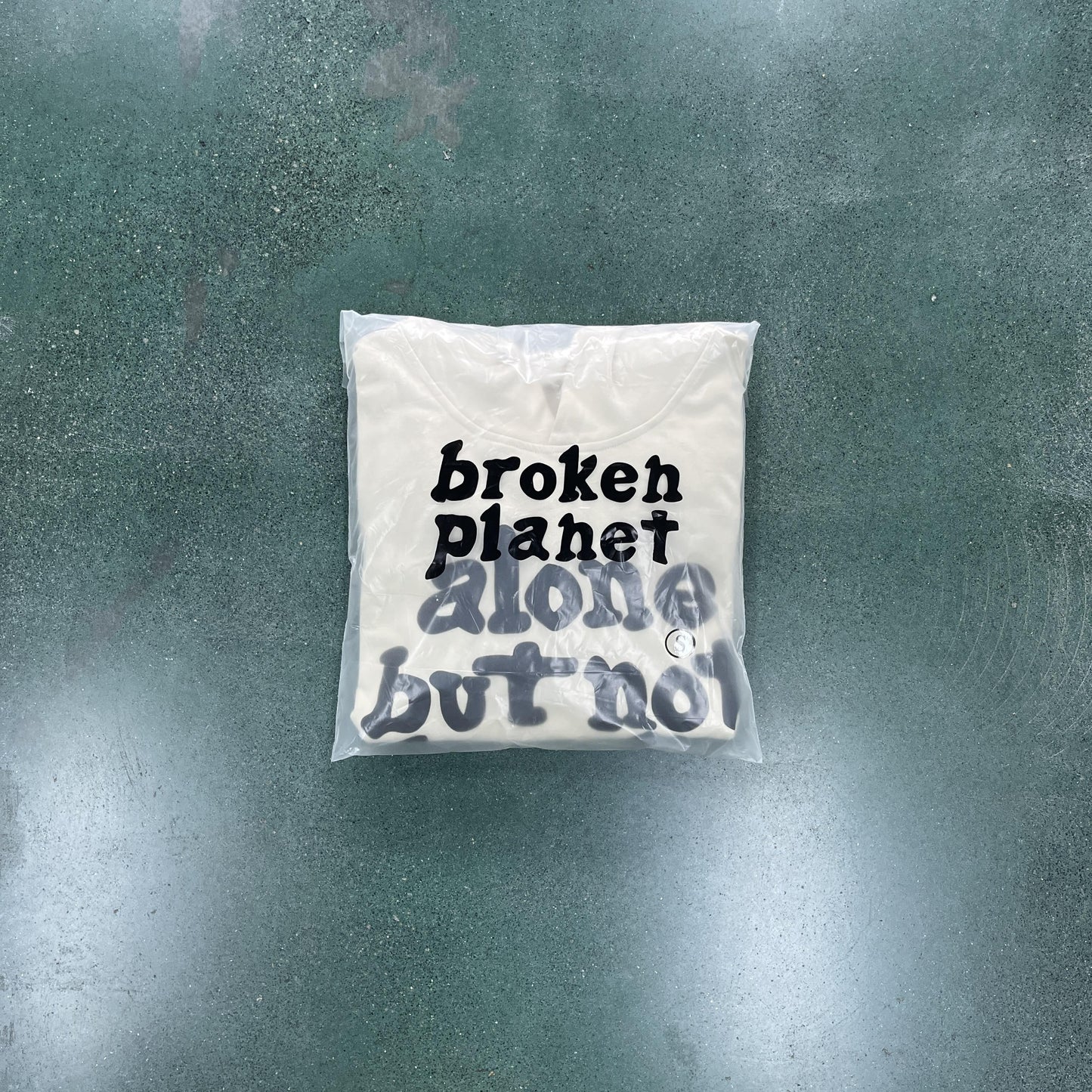 Sweat à capuche Broken P Seul mais pas solitaire