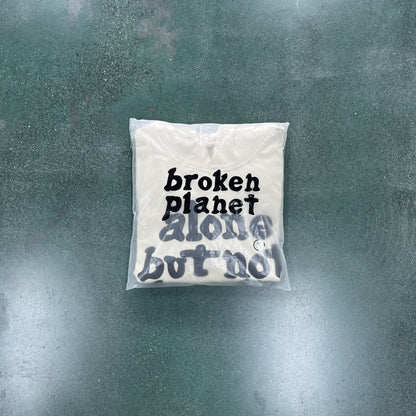 Sweat à capuche Broken P Seul mais pas solitaire