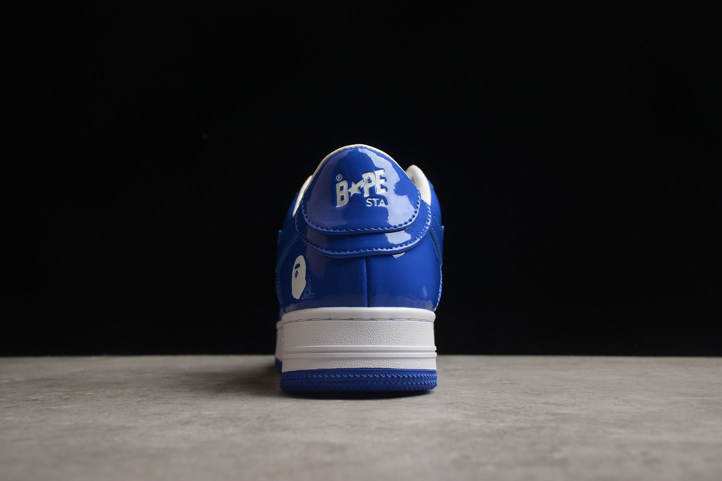 Bape Sta Kentucky en cuir verni