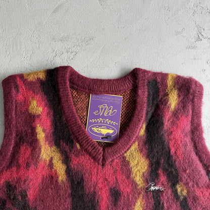Gilet pull sans manches Corteiz Mohair