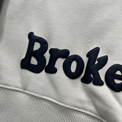 Sweat à capuche Broken P Seul mais pas solitaire