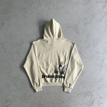 Sweat à capuche amour brisé sans cœur