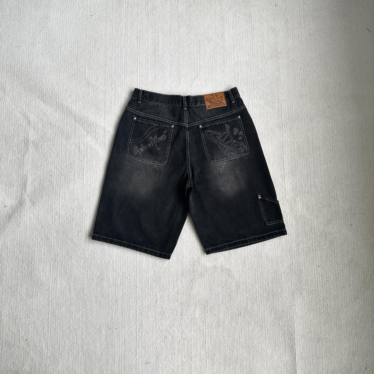 Short en jean Broken P