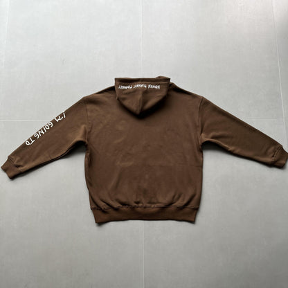 Sweat à capuche zippé Broken P Market Arctic