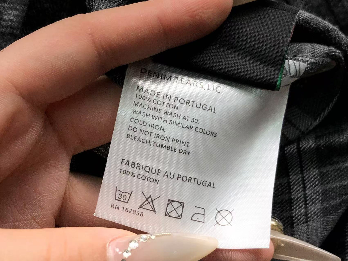 T-shirt et short Denim Tears