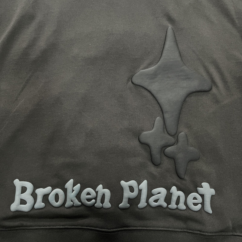 Broken Planet  Heart Skull Hoodie