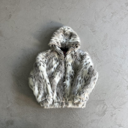 Veste à Capuche en Fourrure Corteiz