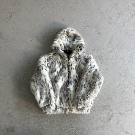 Veste à Capuche en Fourrure Corteiz