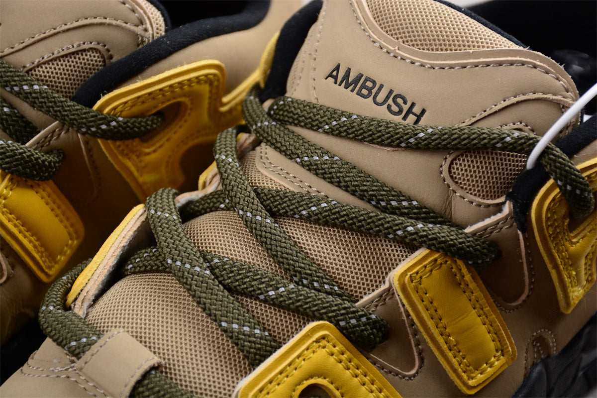 Emboscada x Nike Air More Uptempo Low "Piedra Caliza"