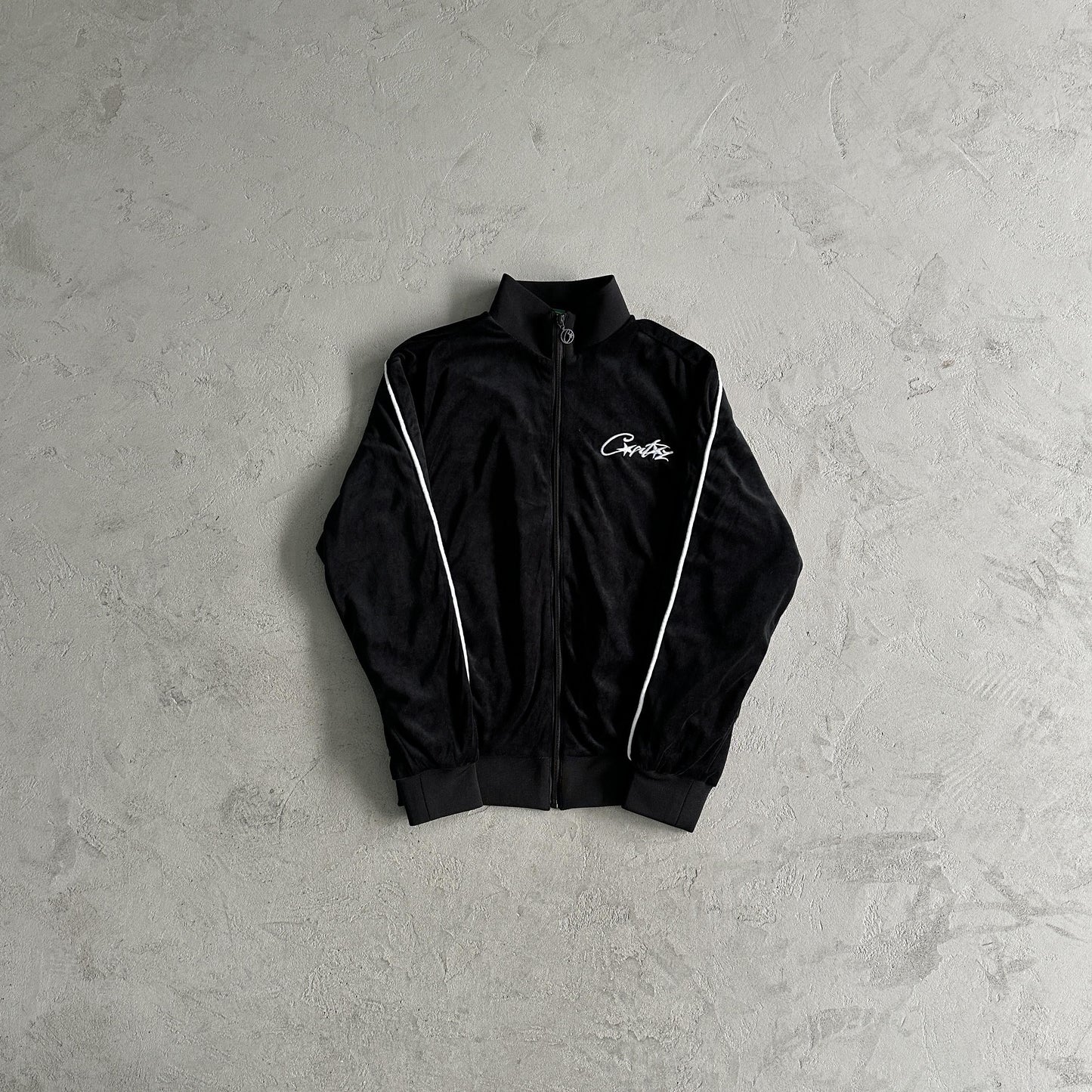 Veste en velours Corteiz noire