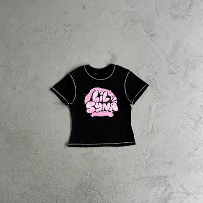 T-shirt court Synaworld pour femme