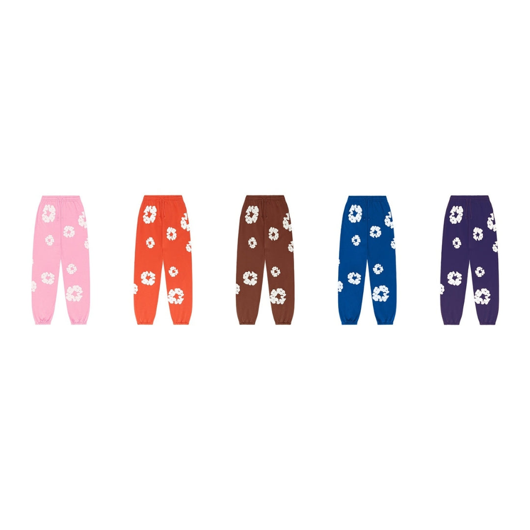 Denim Tears Le pantalon de jogging Cotton Wreath