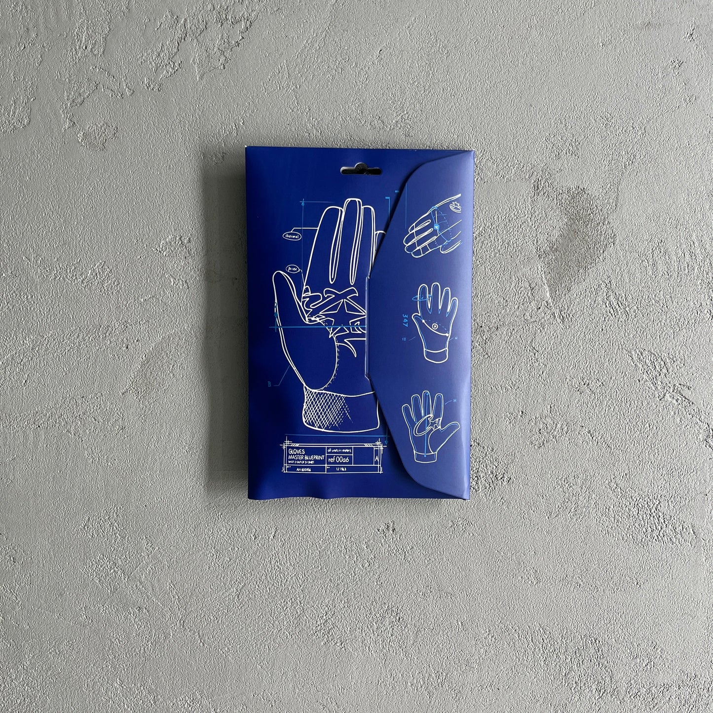 Gants en cuir noirs Corteiz