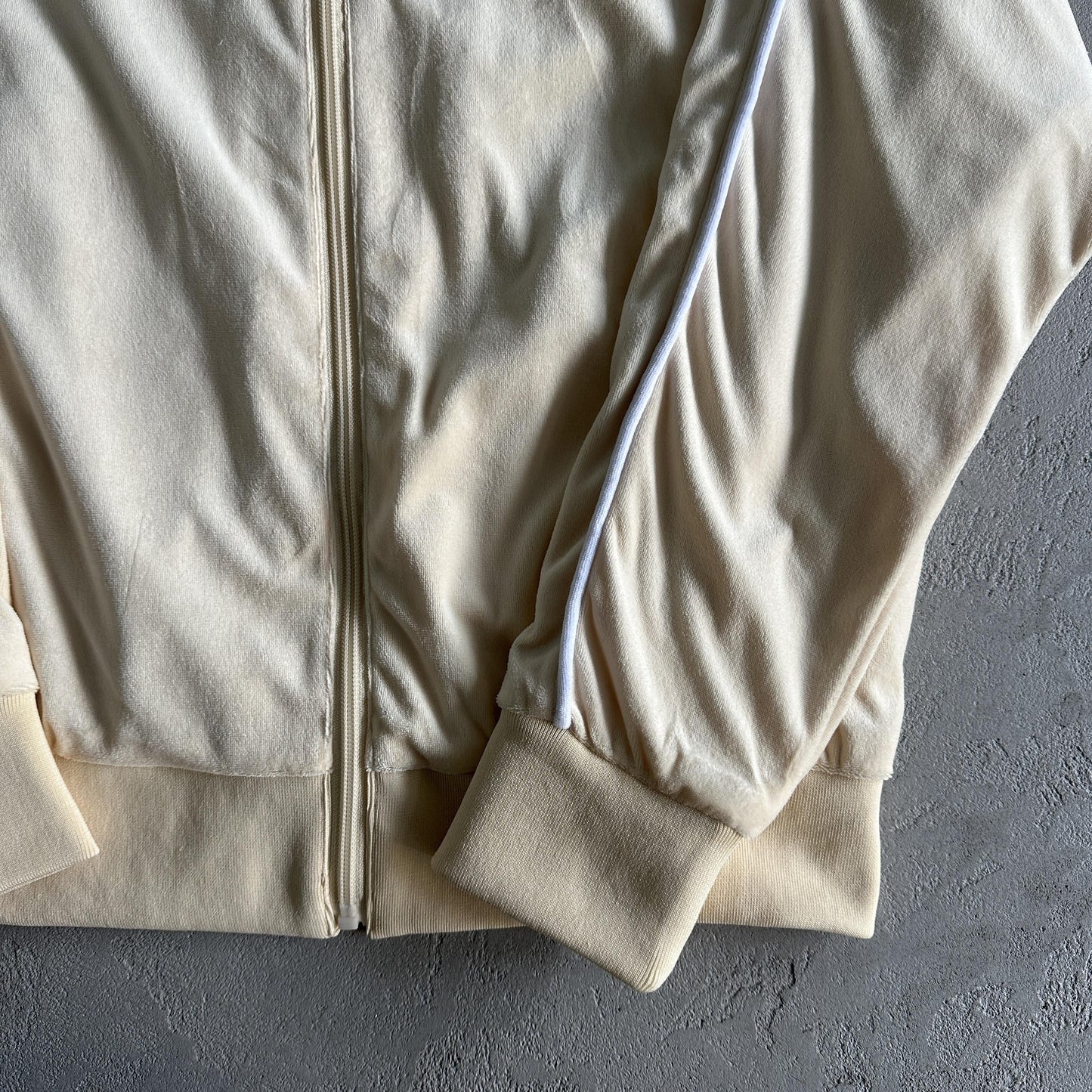Veste en Velours Corteiz Crème