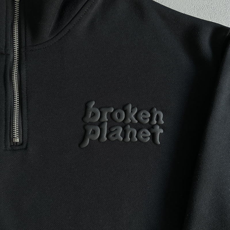 Broken Planet  Basics Quarter Zip Jumper Sweater