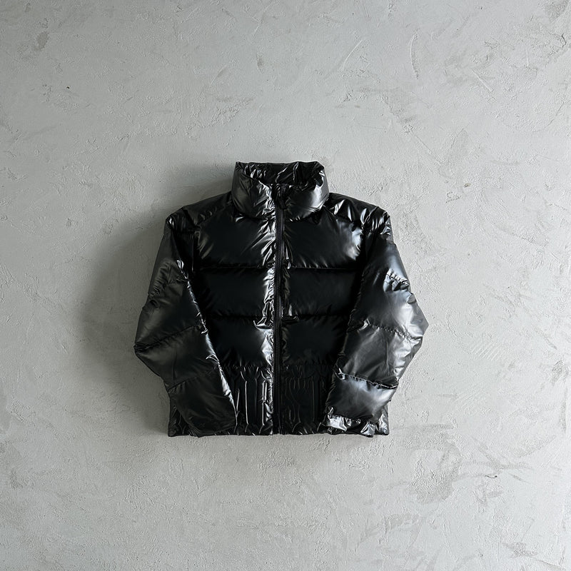 Trapstar Irongate Embossed Puffer Jacket Black