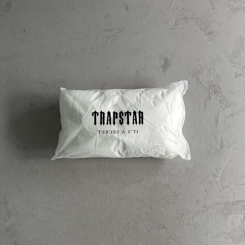 Trapstar Irongate Embossed Puffer Jacket Cream