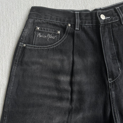 Short en jean Broken P