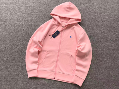 Felpa con cappuccio e zip basic Ralph Lauren