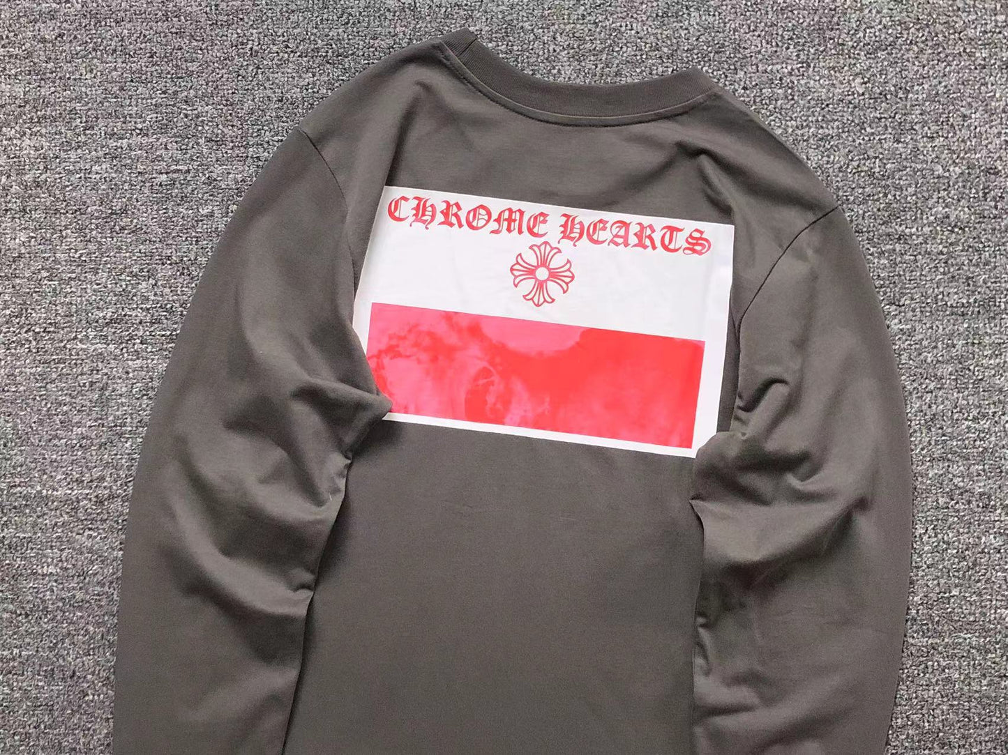 Manche longue Chrome Hearts