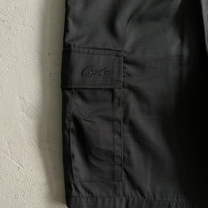 Shorts cargo noirs Corteiz