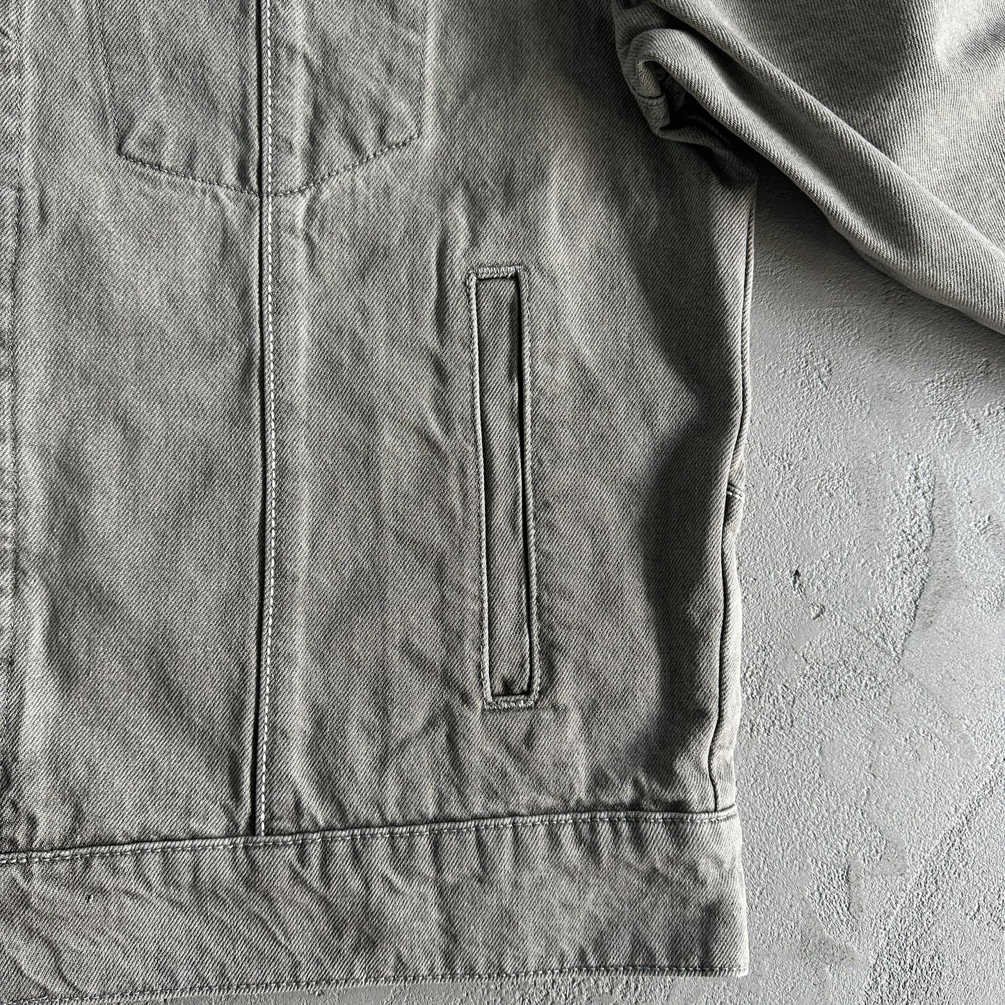 Corteiz Veste en Jean Gris