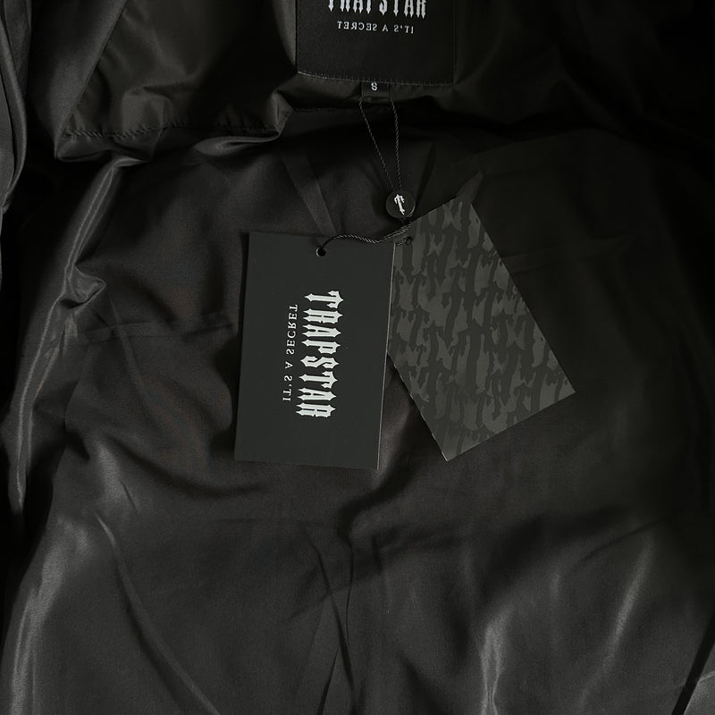 Trapstar Decoded Arch Puffer Jacket Black