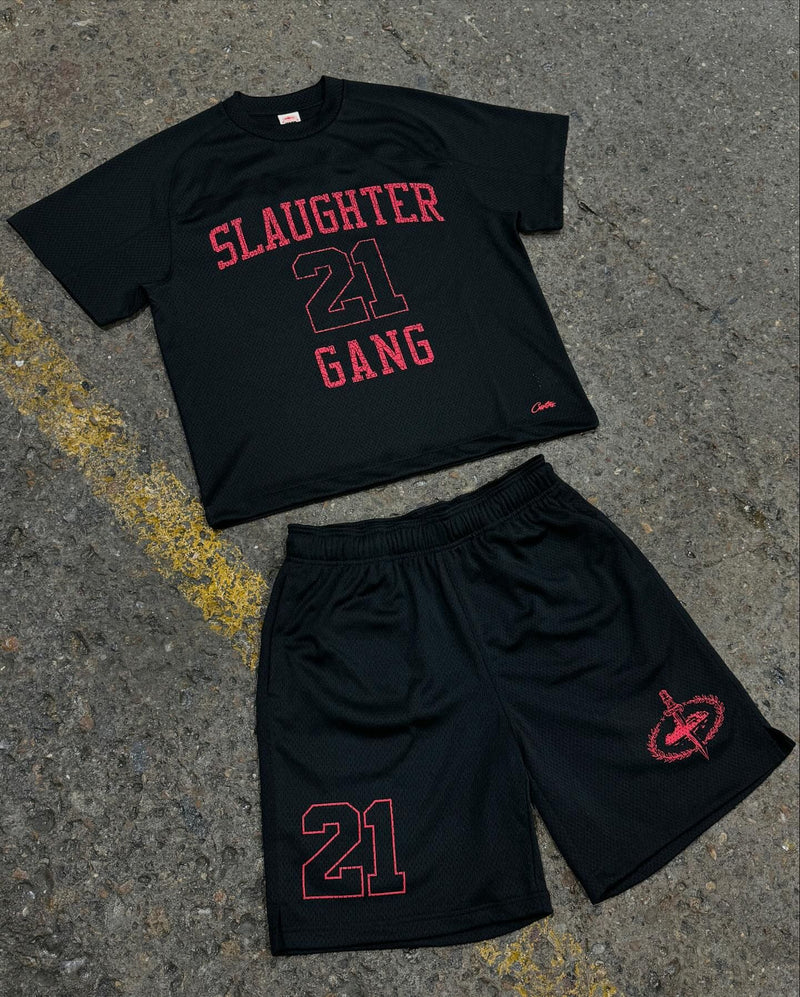 Corteiz x Slaugther Gang Shorts