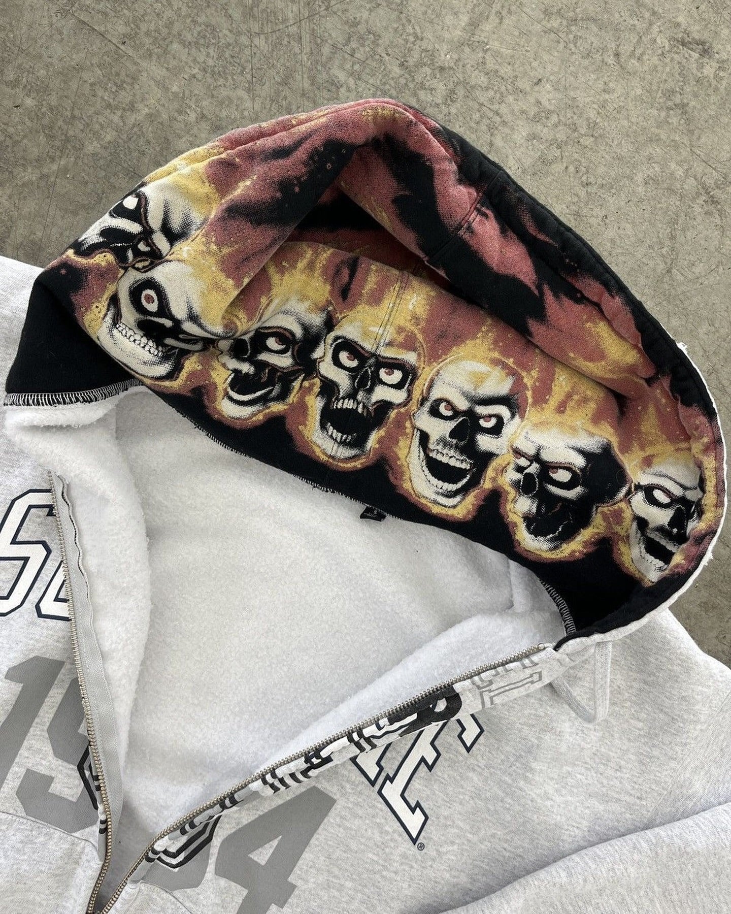 Sweat à Capuche Zippé Supreme MM6 Maison Margiela