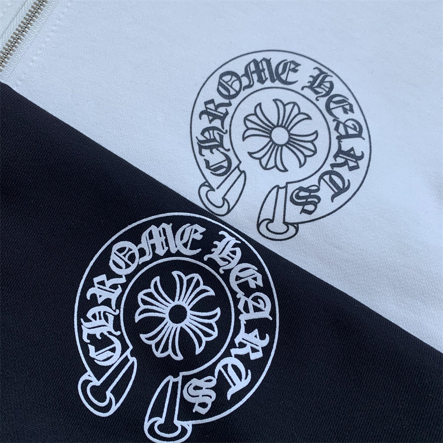 Sweat à capuche zippé Chrome Hearts