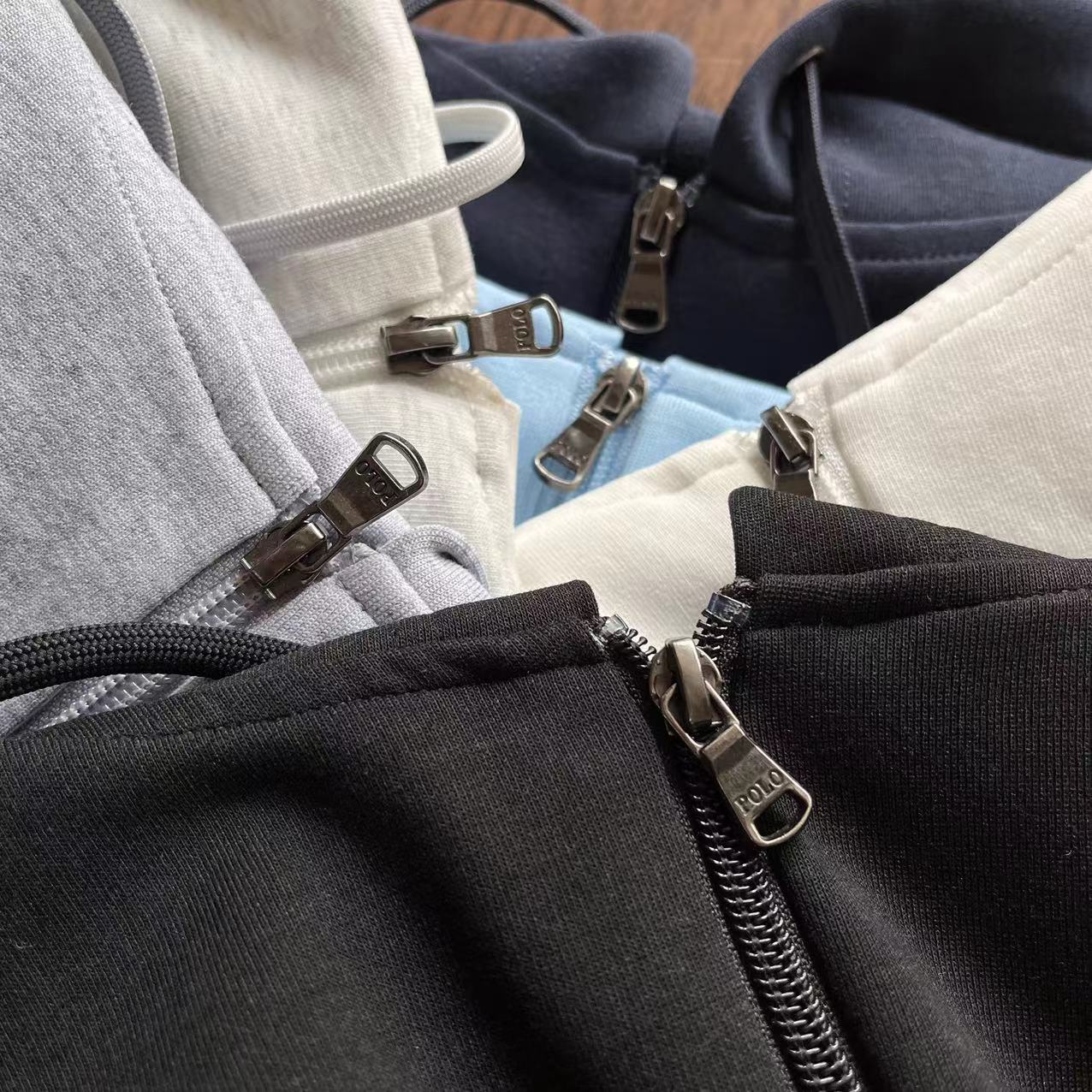 Nouveau sweat à capuche zippé basique Ralph Lauren