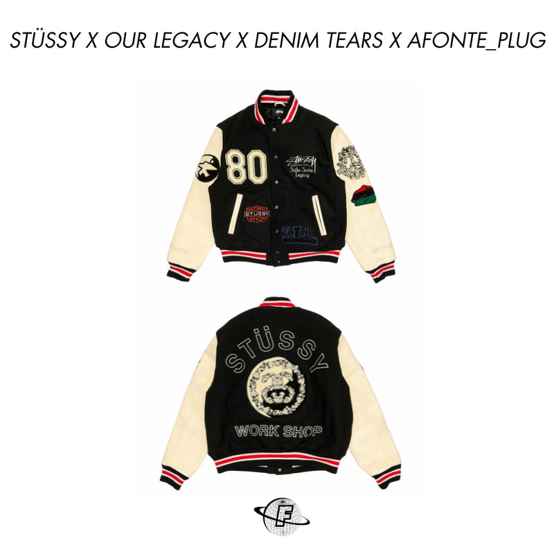 Denim Tears x Stussy x Our Legacy Varsity Jacket