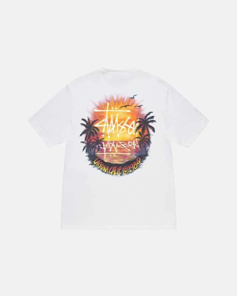 Stussy SS24 Tshirt Sunset