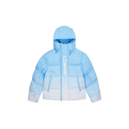 Trapstar Decoded 2.0 Giacca Puffer con Cappuccio Azzurro