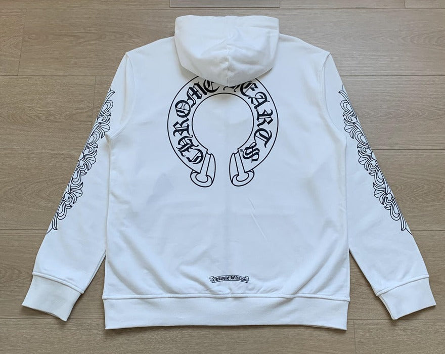 Sweat à capuche zippé Chrome Hearts