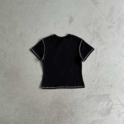 T-shirt court Synaworld pour femme