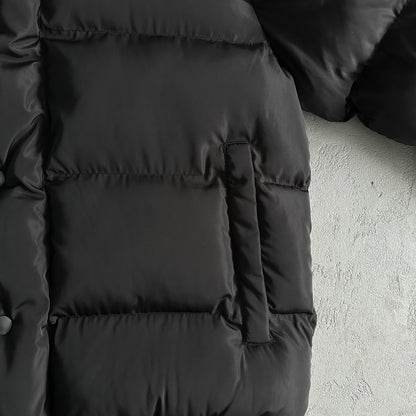 Veste Bolo Côtelé Noir Foncé