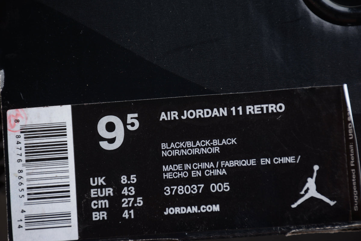 AJ 11 "Gamma Negro"