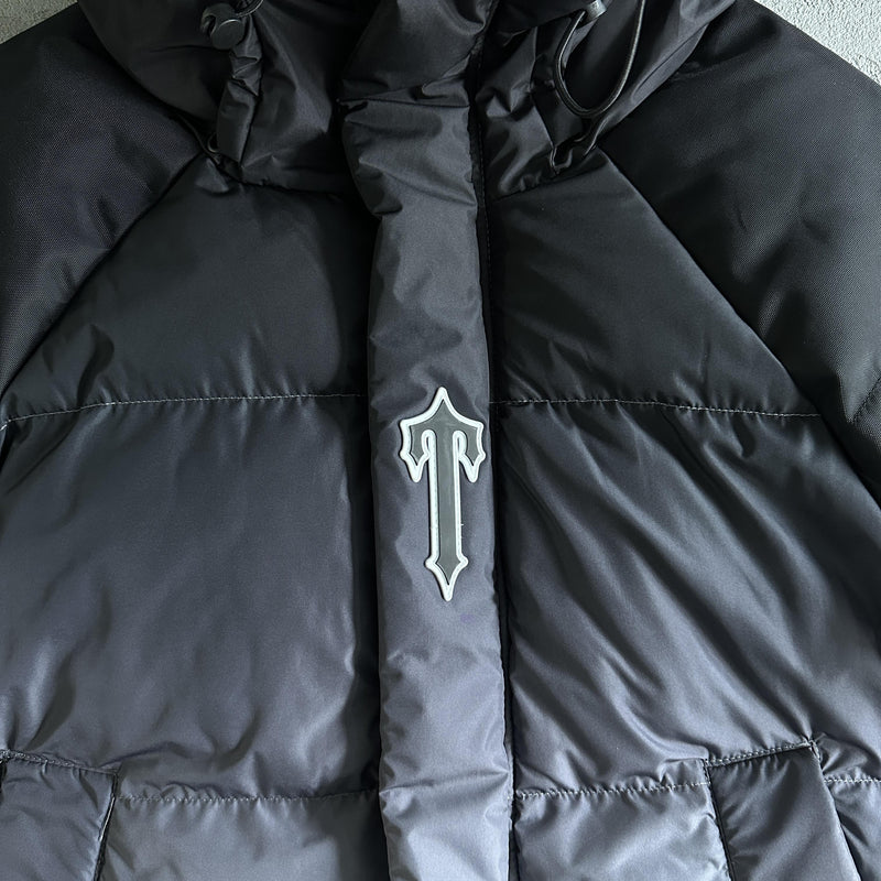 Trapstar Decoded Arch Puffer Jacket Black Gradient