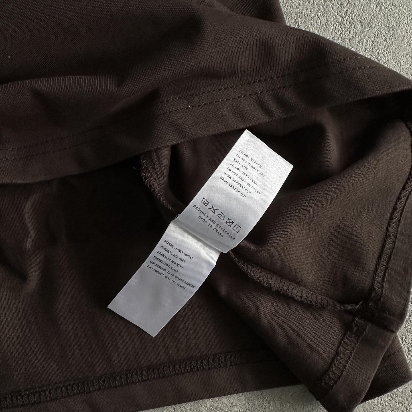 T-shirt Amour Cœur Brisée - Mocha
