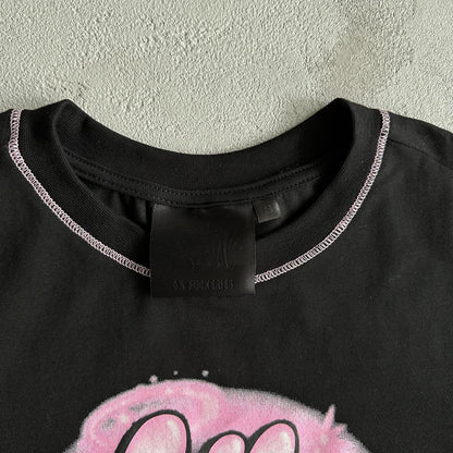 T-shirt court Synaworld pour femme