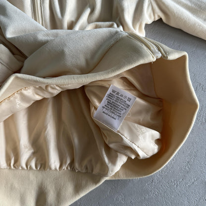Veste en Velours Corteiz Crème