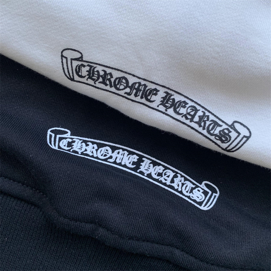 Sweat à capuche zippé Chrome Hearts
