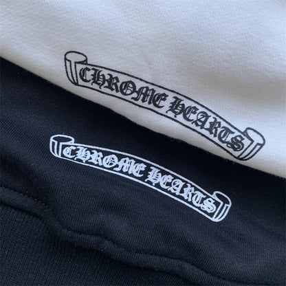 Sweat à capuche zippé Chrome Hearts