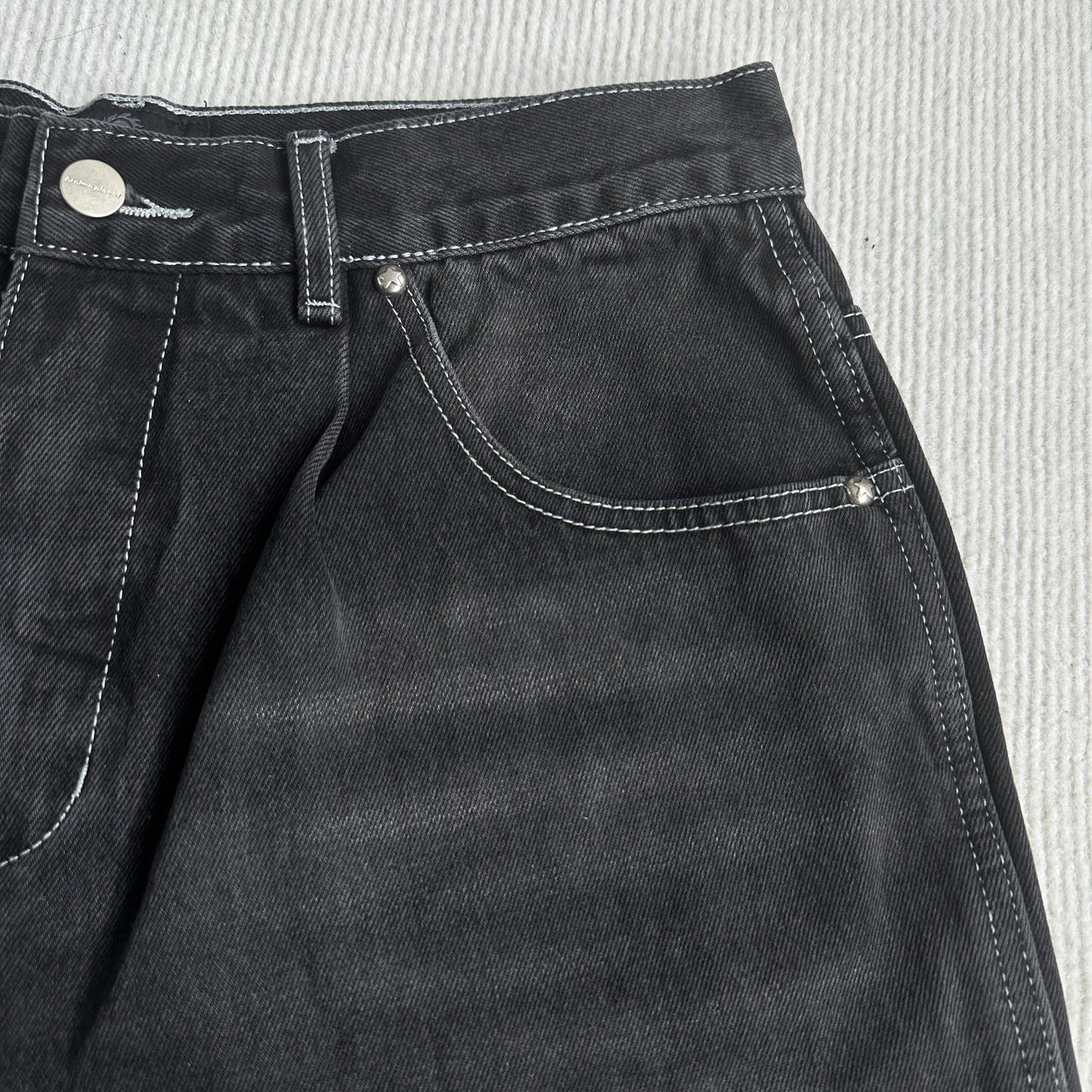 Short en jean Broken P