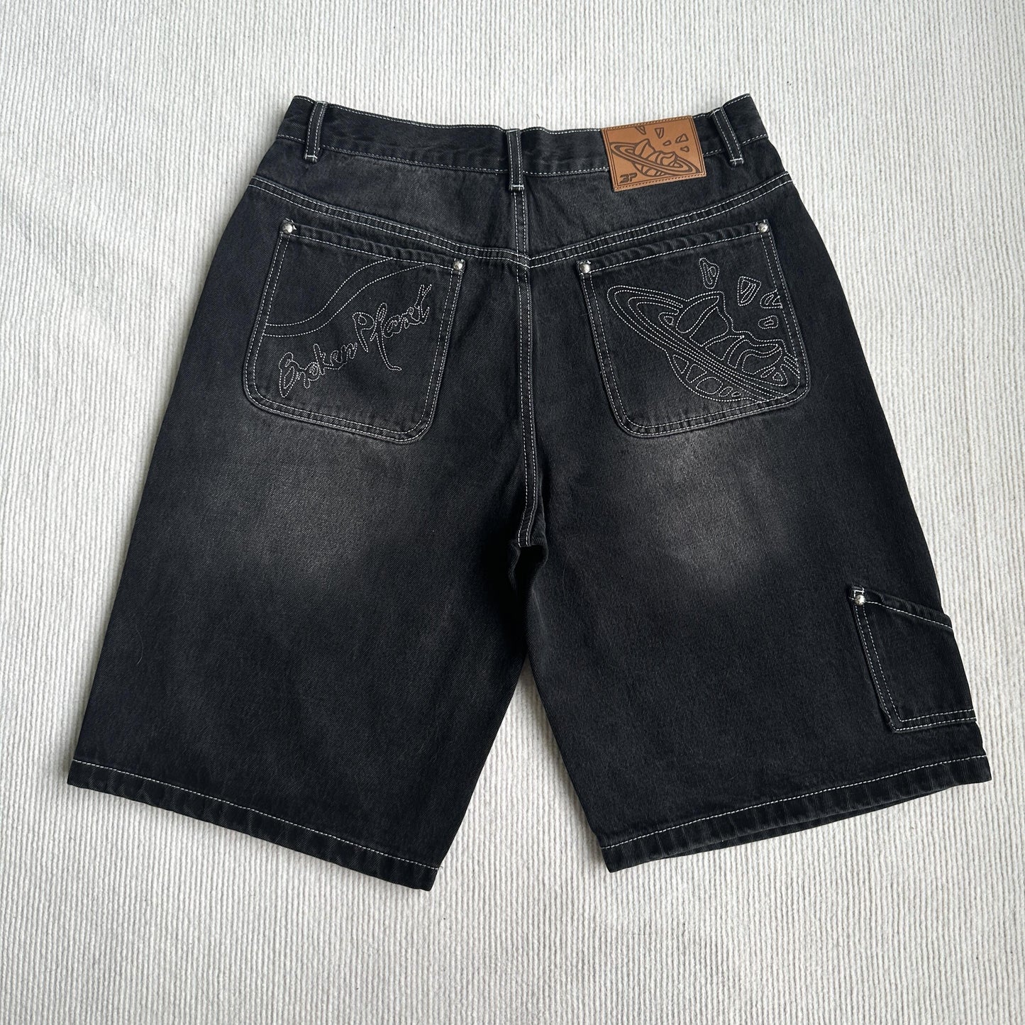 Short en jean Broken P