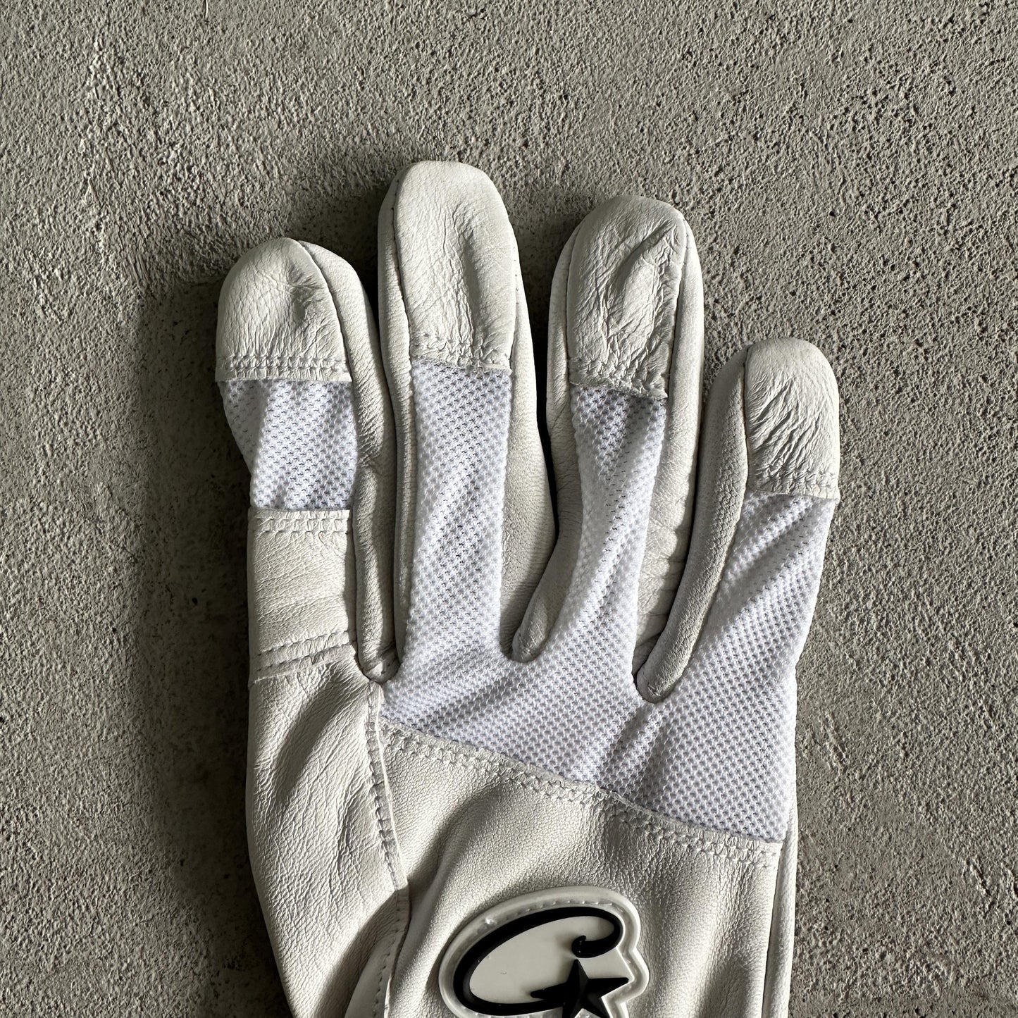 Gants en cuir Corteiz