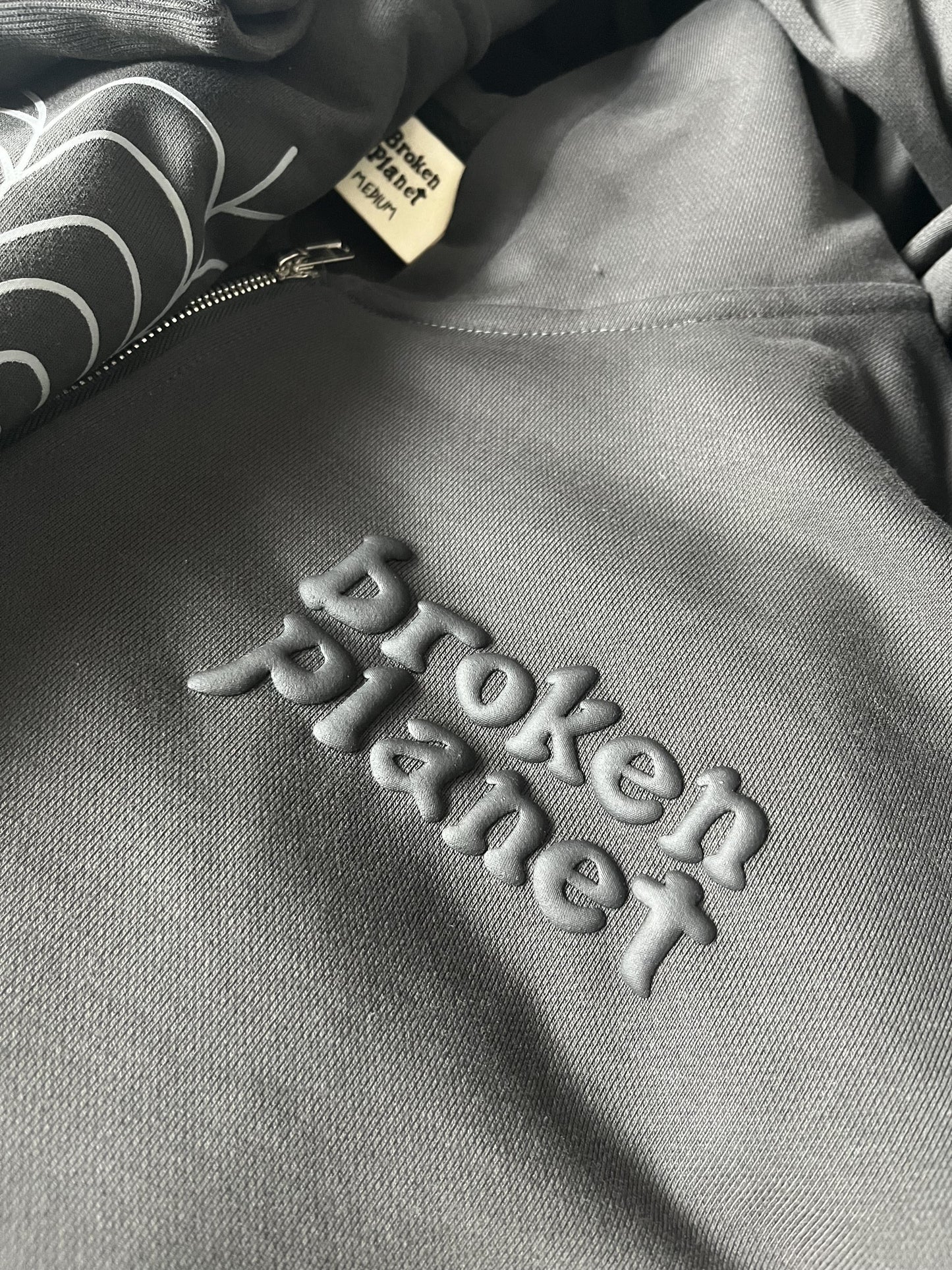 Sweat à capuche zippé Broken P Spider