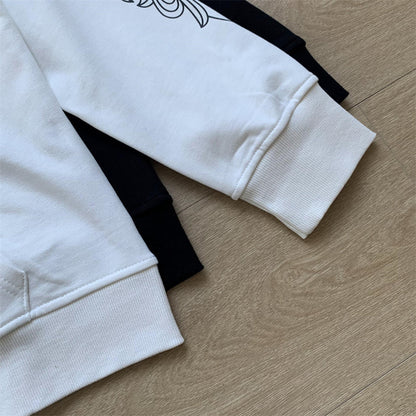 Sweat à capuche zippé Chrome Hearts