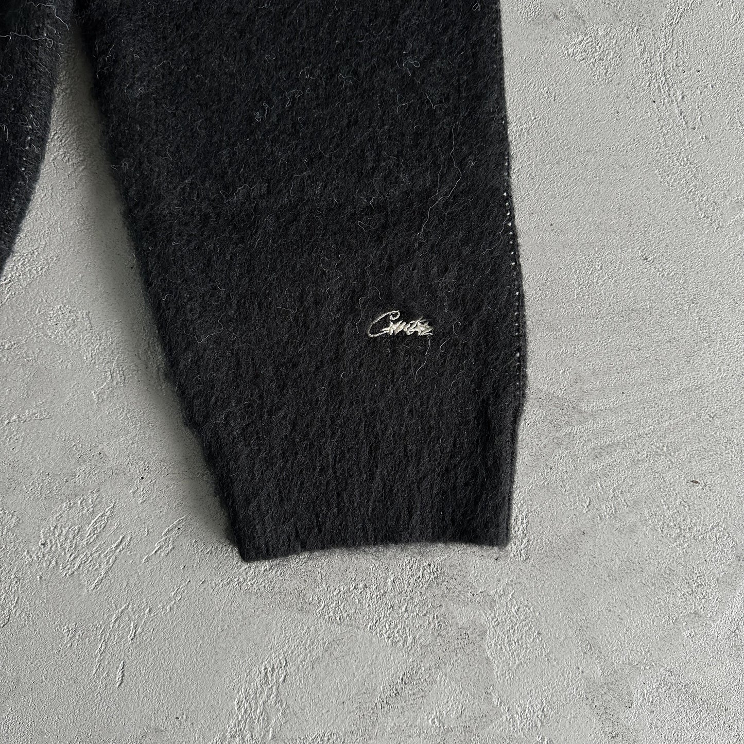 Pull en mohair tricoté Corteiz C Star